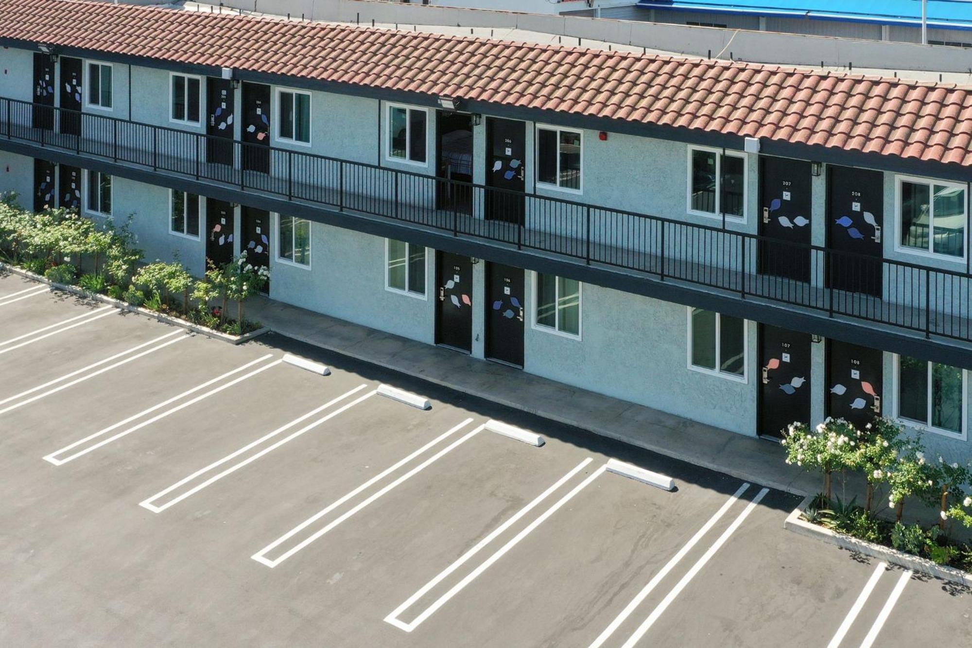 Unik Motel Лос Анджелис Екстериор снимка