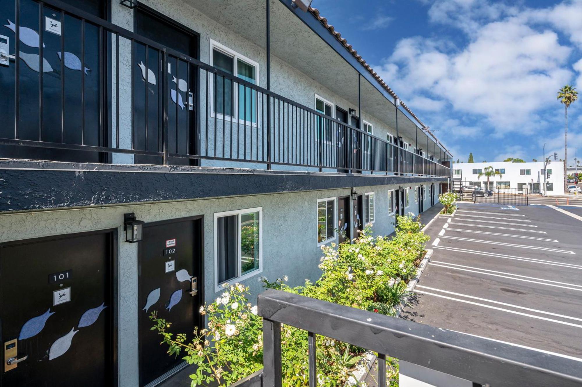 Unik Motel Лос Анджелис Екстериор снимка